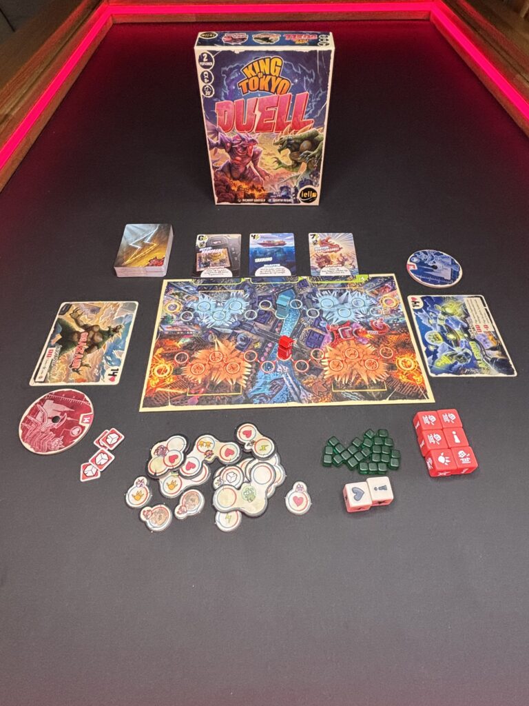 Spielmaterial King of Tokyo